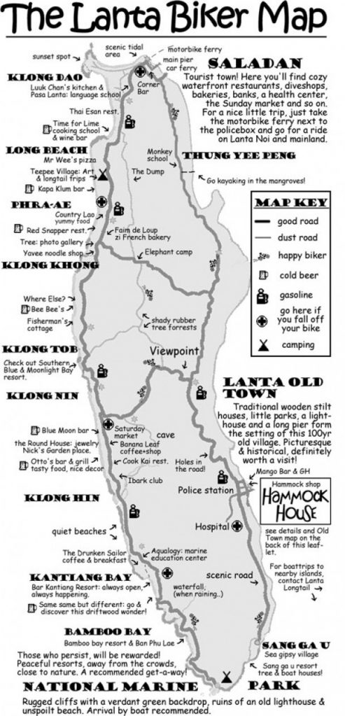 lanta biker map