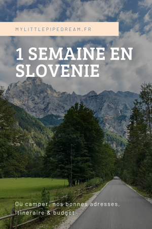 slovénie itinéraire une semaine