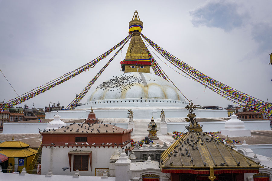 bouddha stupa