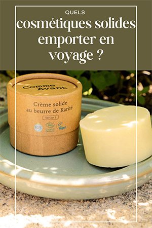 cosmetiques solides voyage