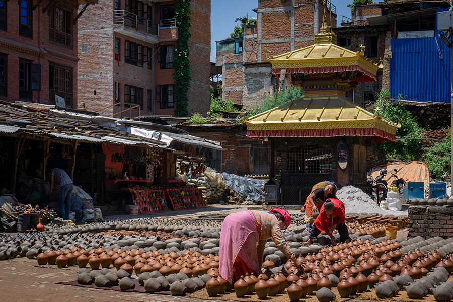 pottery square