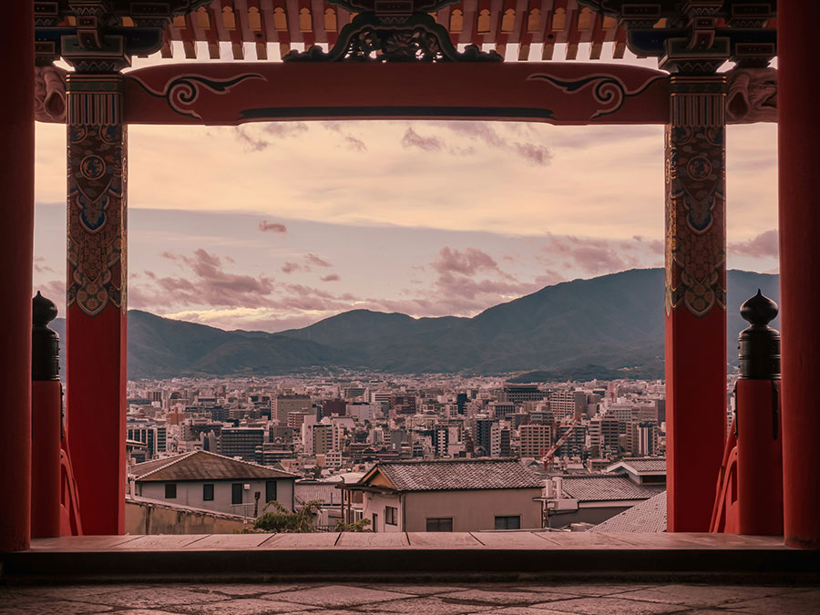 itineraire coree du sud japon